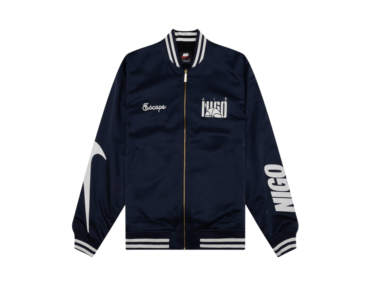 Nike x Nigo Souvenir Jacket Midnight Navy/Black Nike x Nigo Souvenir Jacket Midnight Navy/Black