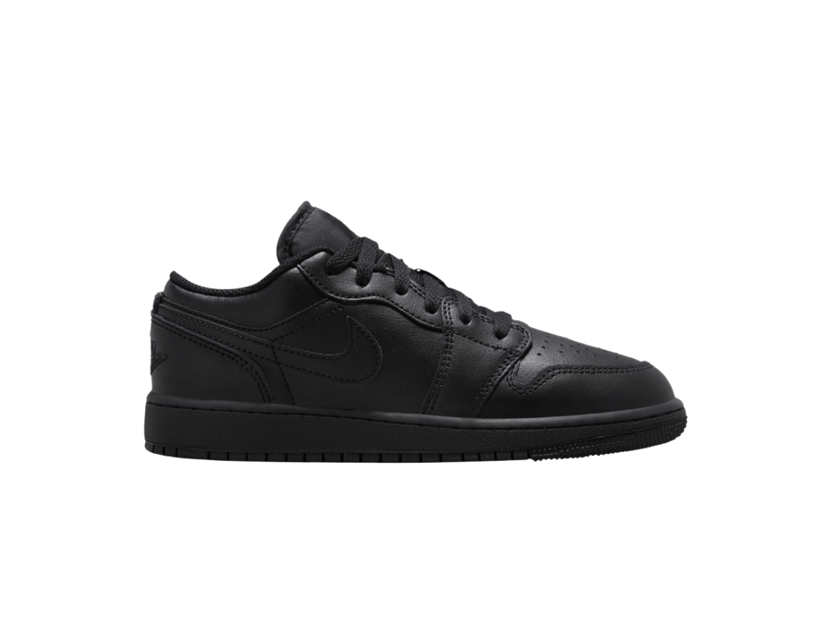 Jordan 1 Low Triple Black (2022) (GS) Jordan 1 Low Triple Black (2022) (GS)