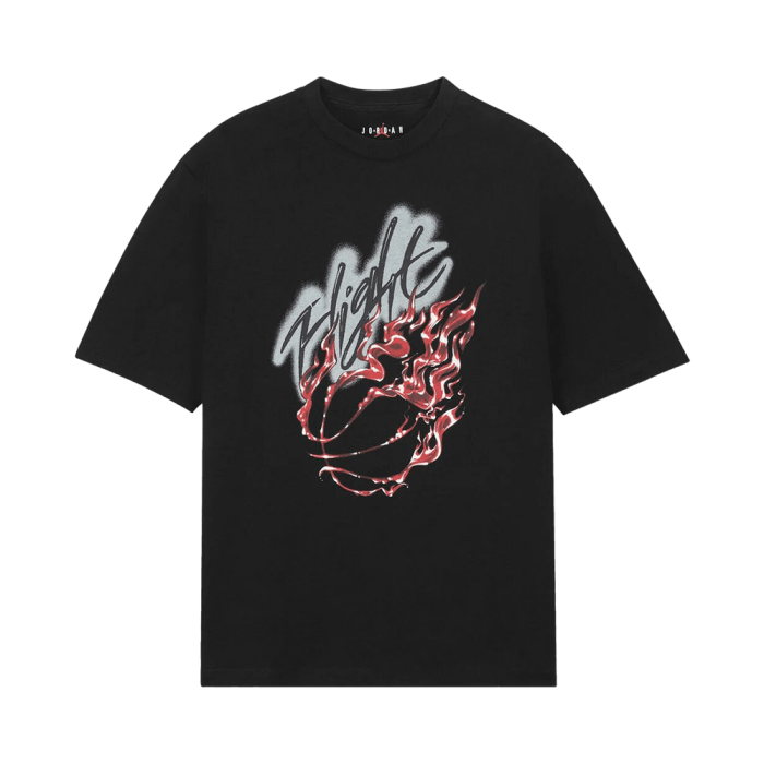 Travis Scott x Jordan Flight Graphic T-Shirt Black