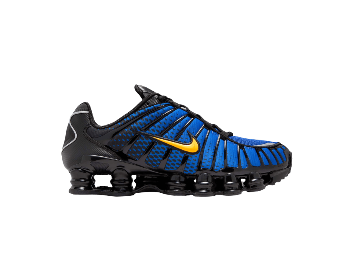 Nike Shox TL Black Lyon Blue Varsity Maize Nike Shox TL Black Lyon Blue Varsity Maize