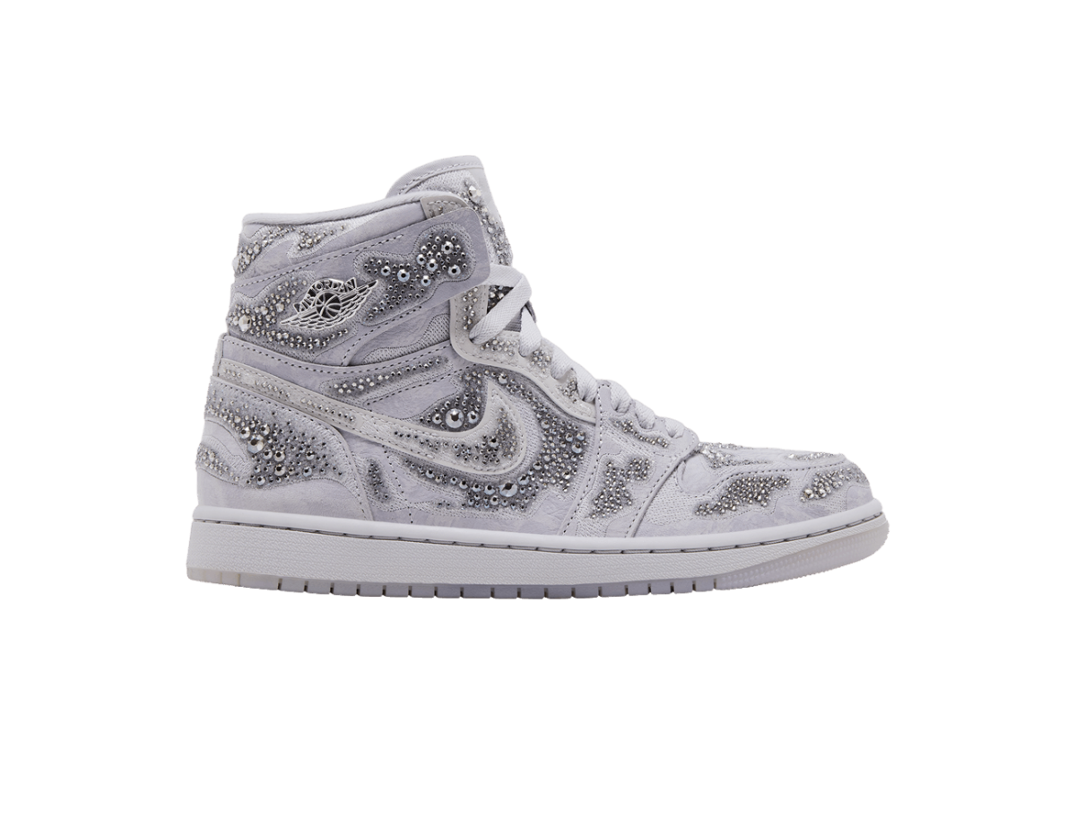 Jordan 1 Retro High OG Swarovski Vast Grey (Women's) Jordan 1 Retro High OG Swarovski Vast Grey (Women's)