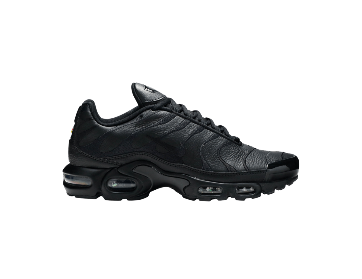 Nike Air Max Plus Triple Black Leather Nike Air Max Plus Triple Black Leather