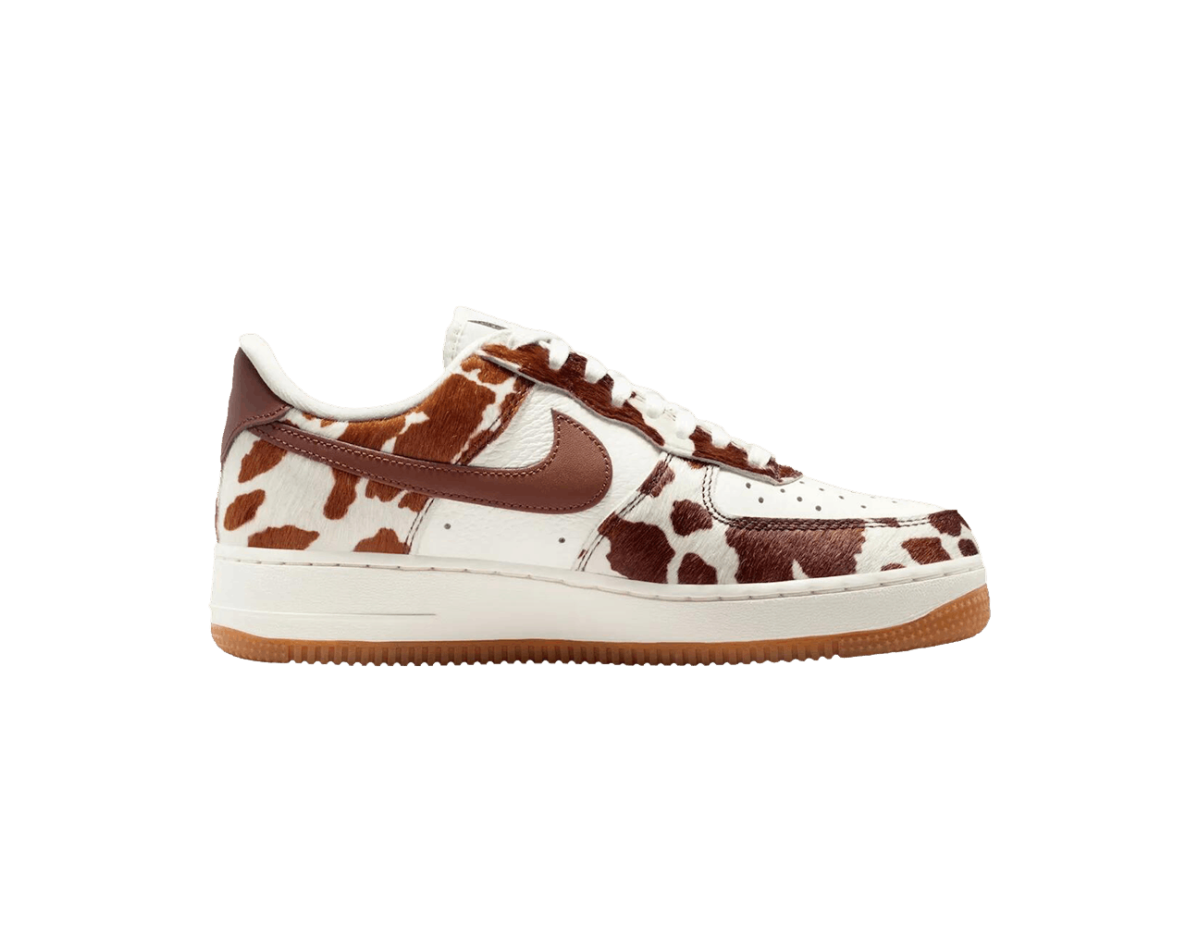 Nike Air Force 1 Low Cow Print Field Brown (Women's) Nike Air Force 1 Low Cow Print Field Brown (Women's)
