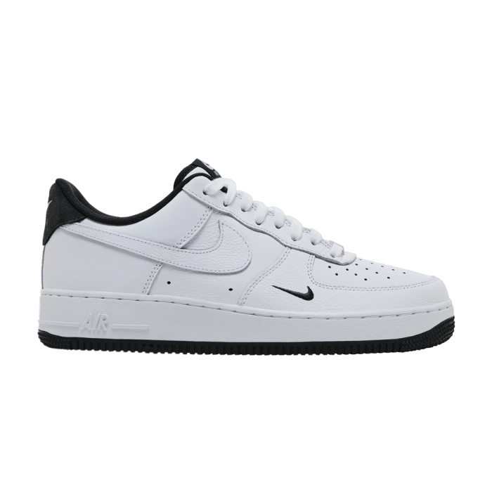 Nike Air Force 1 Low '07 White Anthracite Mini Swoosh Nike Air Force 1 Low '07 White Anthracite Mini Swoosh