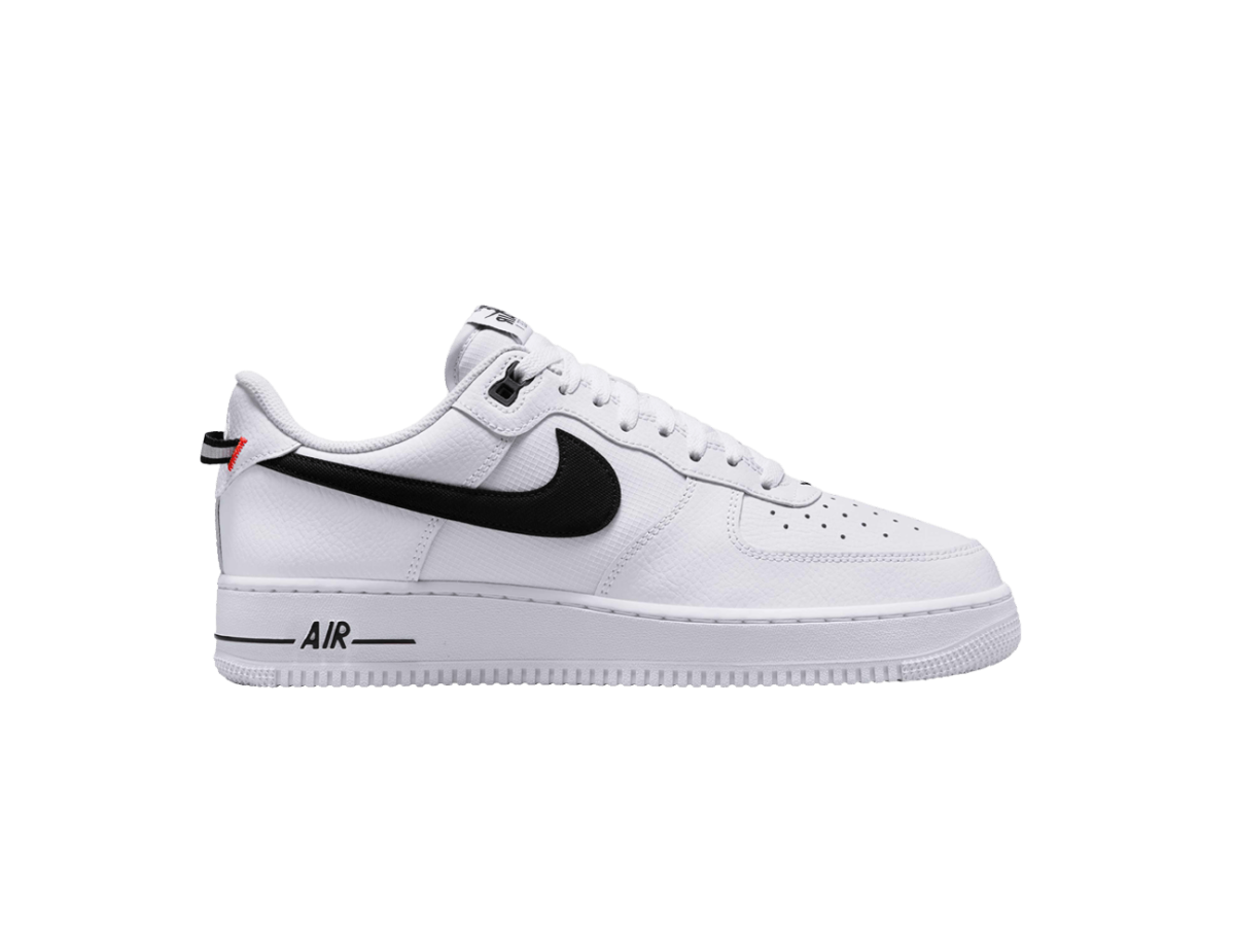 Nike Air Force 1 Low '07 LV8 White Black Bright Crimson Nike Air Force 1 Low '07 LV8 White Black Bright Crimson