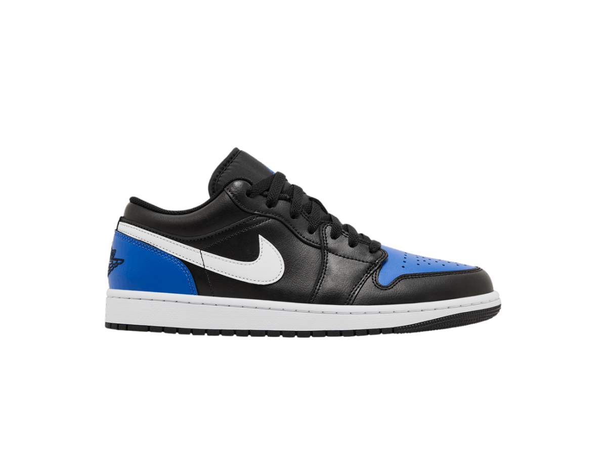 Jordan 1 Low Black Royal Toe