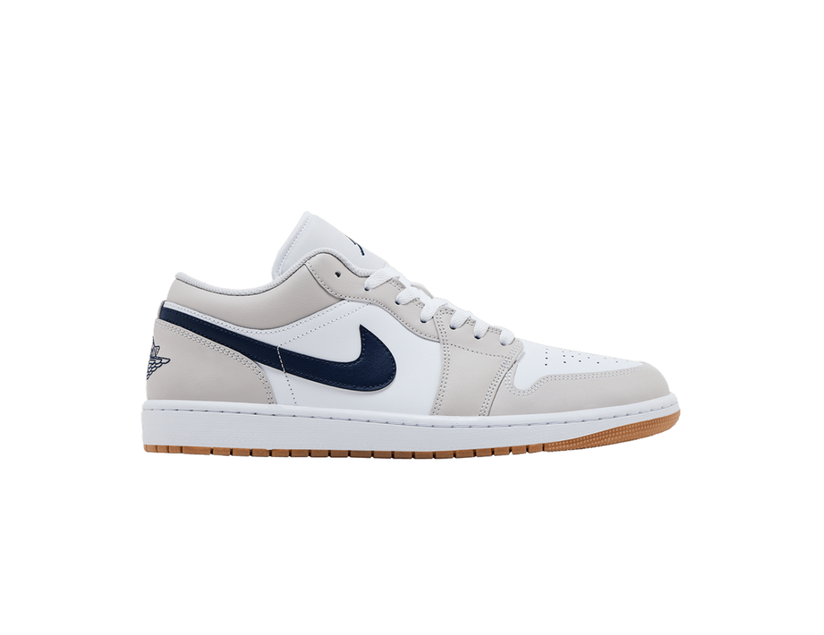 Jordan 1 Low Midnight Navy Neutral Grey