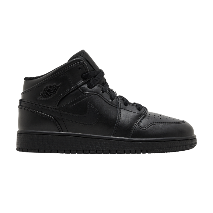 Jordan 1 Mid Triple Black (GS) Jordan 1 Mid Triple Black (GS)