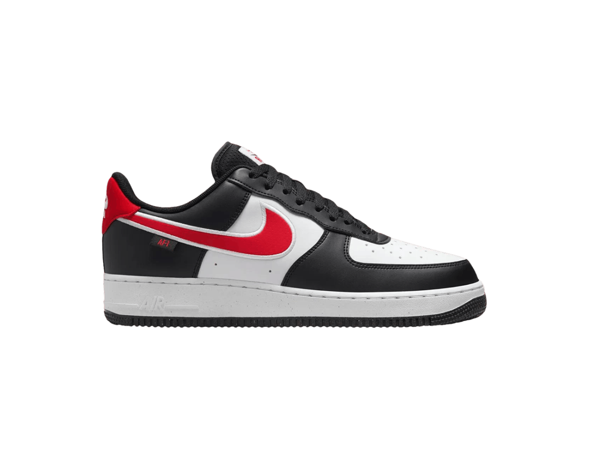 Nike Air Force 1 Low '07 Next Nature Black White University Red