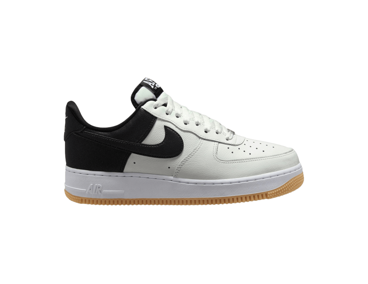 Nike Air Force 1 Low '07 LV8 White Black Metallic Silver Nike Air Force 1 Low '07 LV8 White Black Metallic Silver
