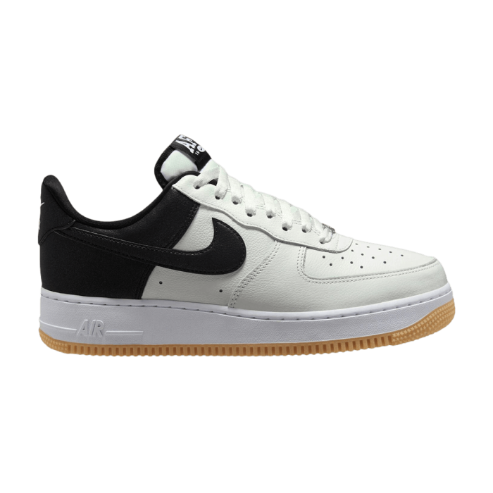 Nike Air Force 1 Low '07 LV8 White Black Metallic Silver