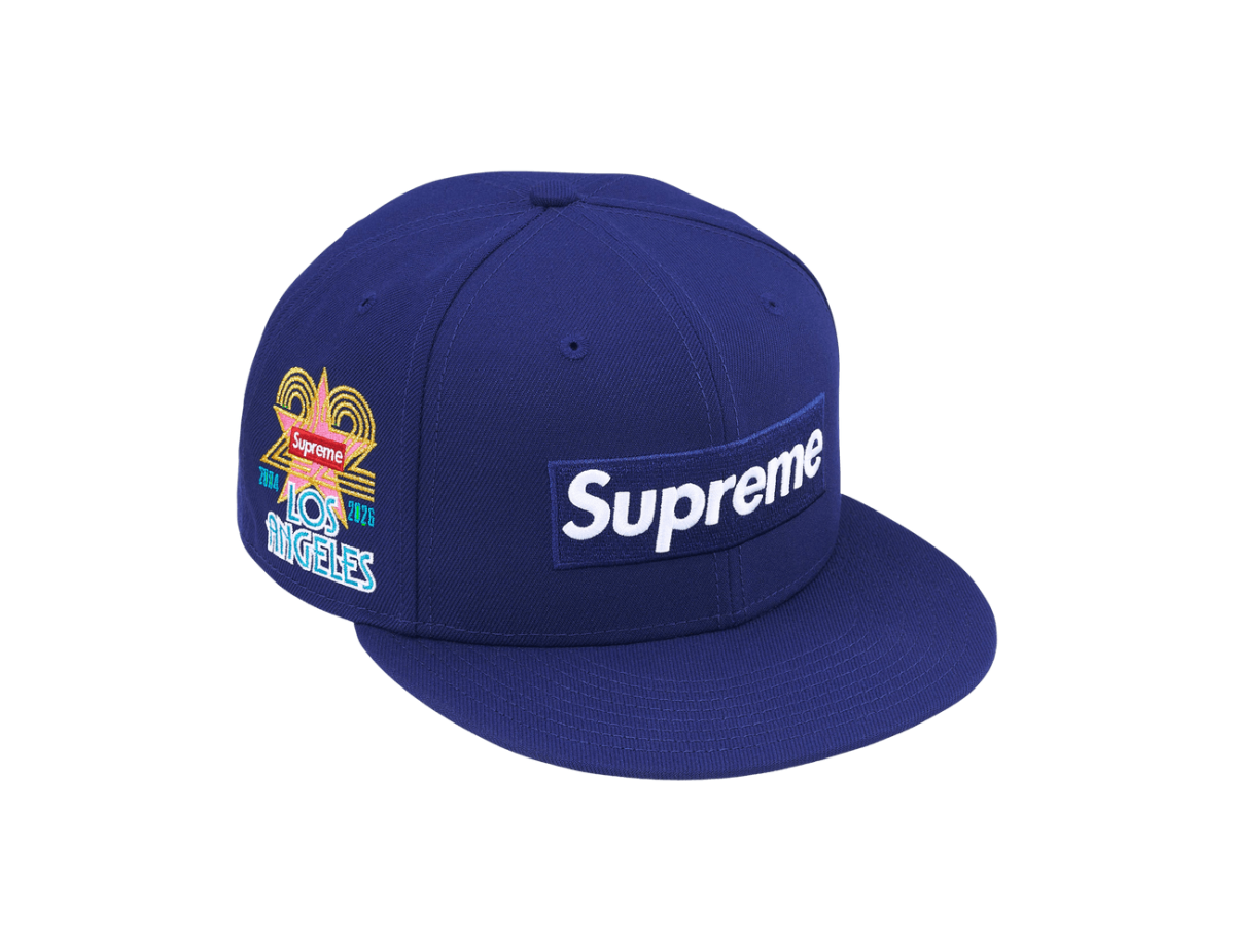 Supreme Shop Box Logo New Era 'Light Navy Los Angeles' Supreme Shop Box Logo New Era 'Light Navy Los Angeles'