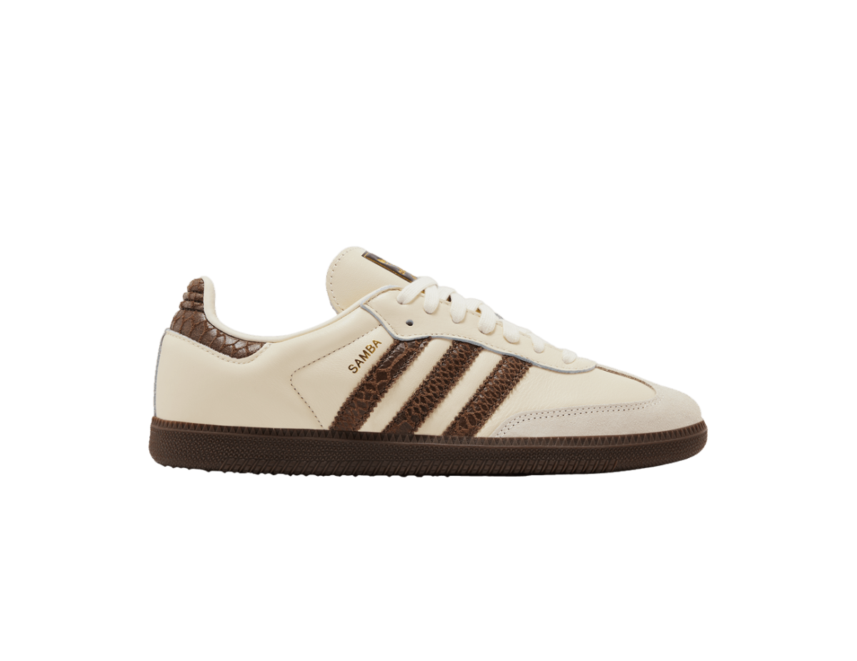 adidas Samba OG Cream Earth Strata Maroon (Women's)