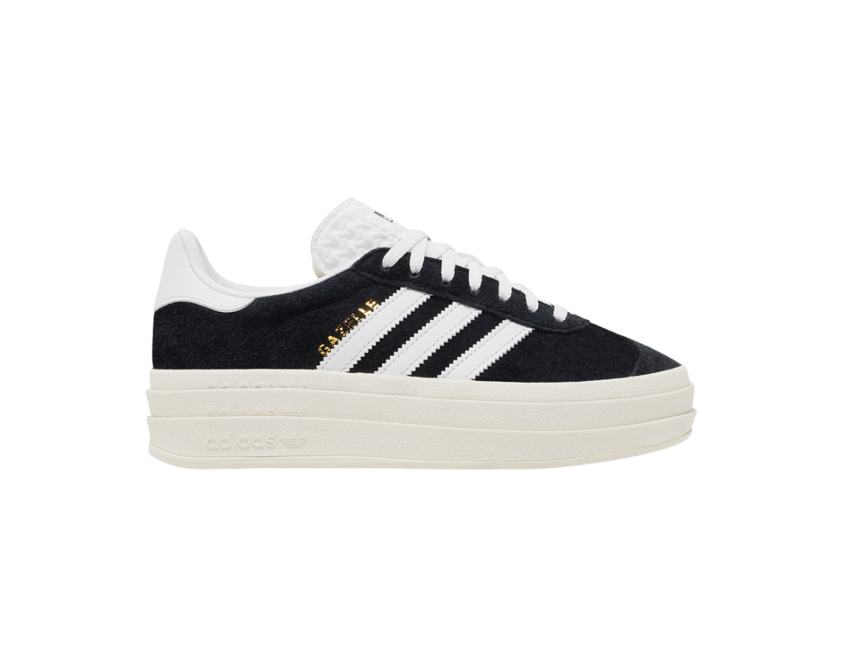 adidas Gazelle Bold Core Black White (Women's)