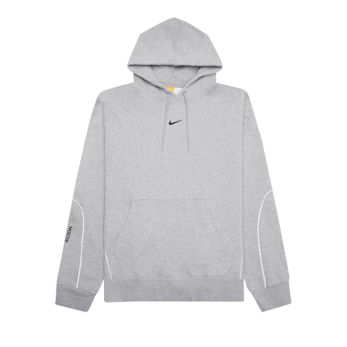 Nike x NOCTA CS Pullover Hoodie Dark Grey Heather/Matte Silver/Black Nike x NOCTA CS Pullover Hoodie Dark Grey Heather/Matte Silver/Black