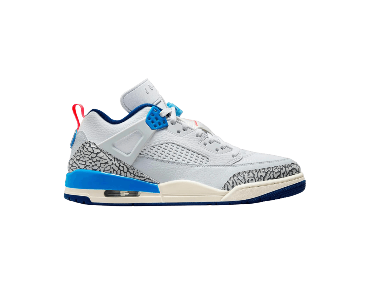 Jordan Spizike Low White Blue Void
