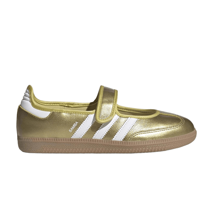 adidas Samba Jane Gold Metallic White (Women's) adidas Samba Jane Gold Metallic White (Women's)