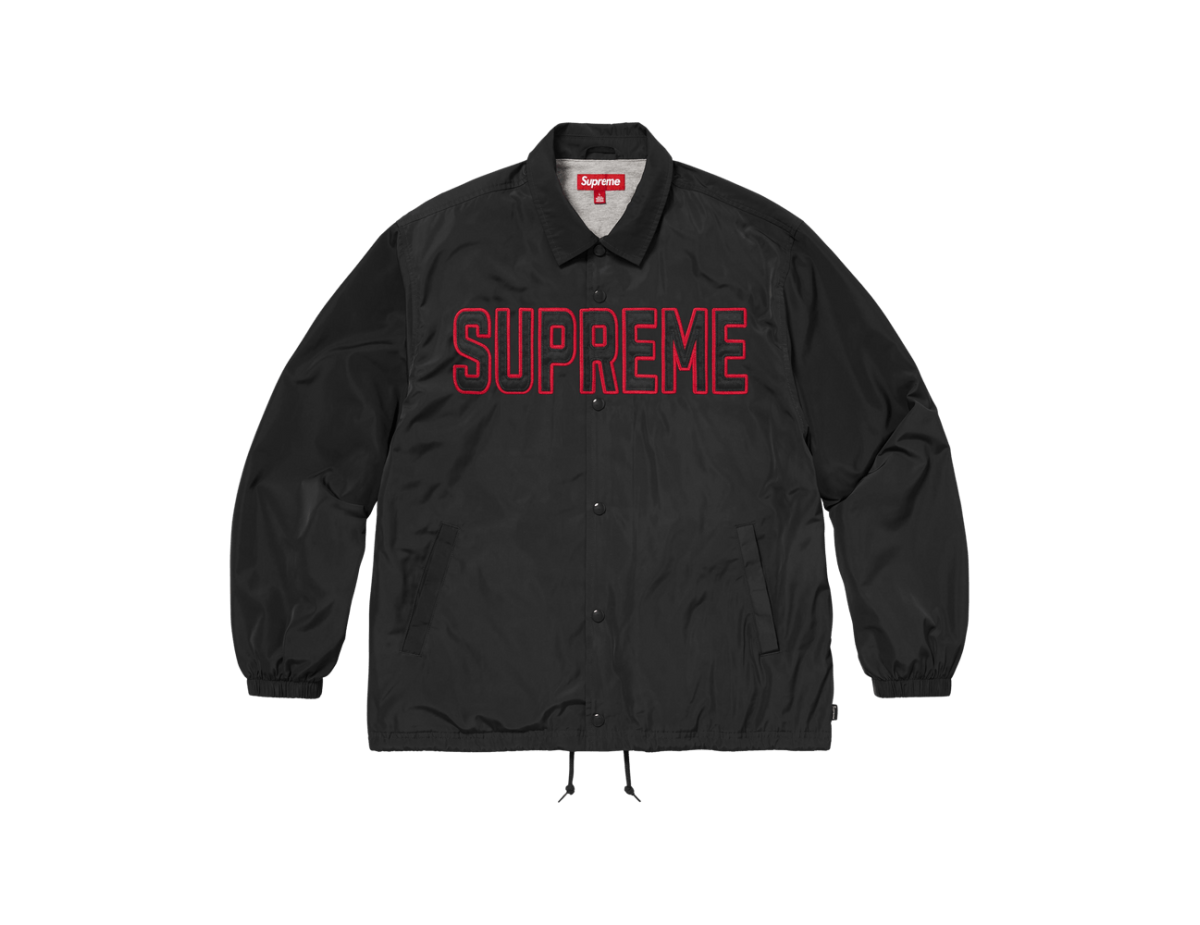 Supreme Spellout Coaches Jacket 'Black' Supreme Spellout Coaches Jacket 'Black'