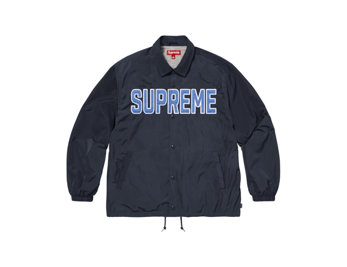 Supreme Spellout Coaches Jacket 'Navy' Supreme Spellout Coaches Jacket 'Navy'