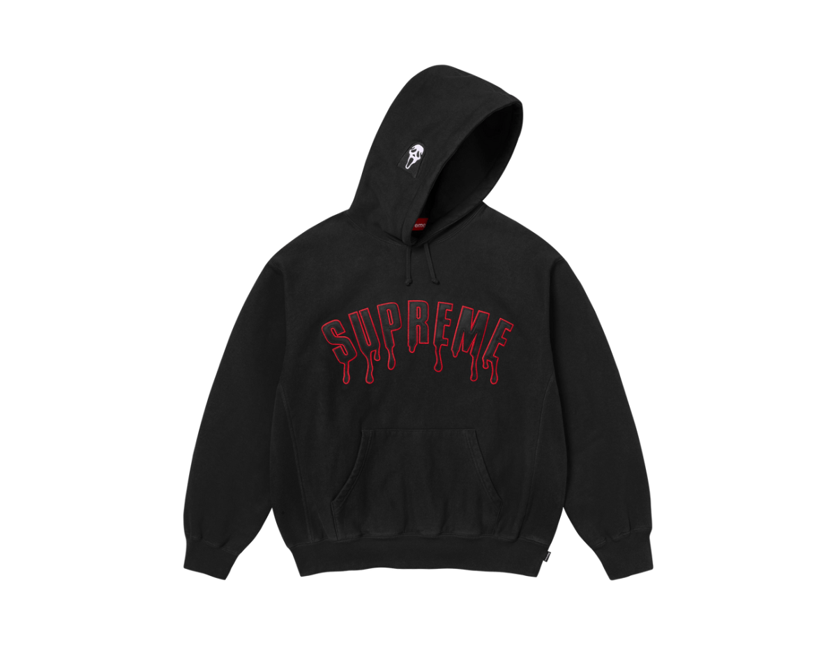 Supreme Ghostface Arc Hooded Sweatshirt 'Black' Supreme Ghostface Arc Hooded Sweatshirt 'Black'