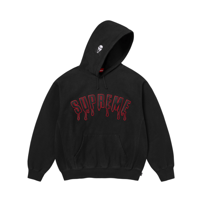 Supreme Ghostface Arc Hooded Sweatshirt 'Black' Supreme Ghostface Arc Hooded Sweatshirt 'Black'