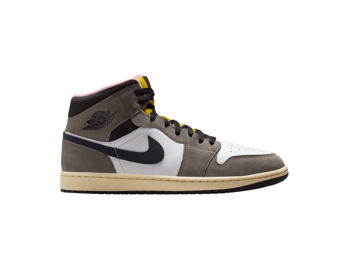 Jordan 1 Mid SE White Cave Stone