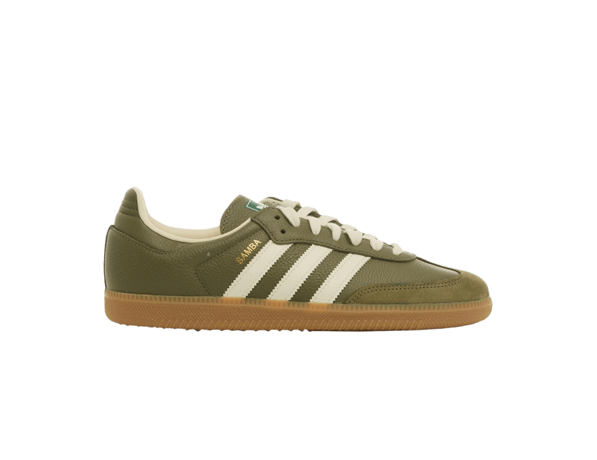 adidas Samba OG Medium Raw Khaki Gum adidas Samba OG Medium Raw Khaki Gum
