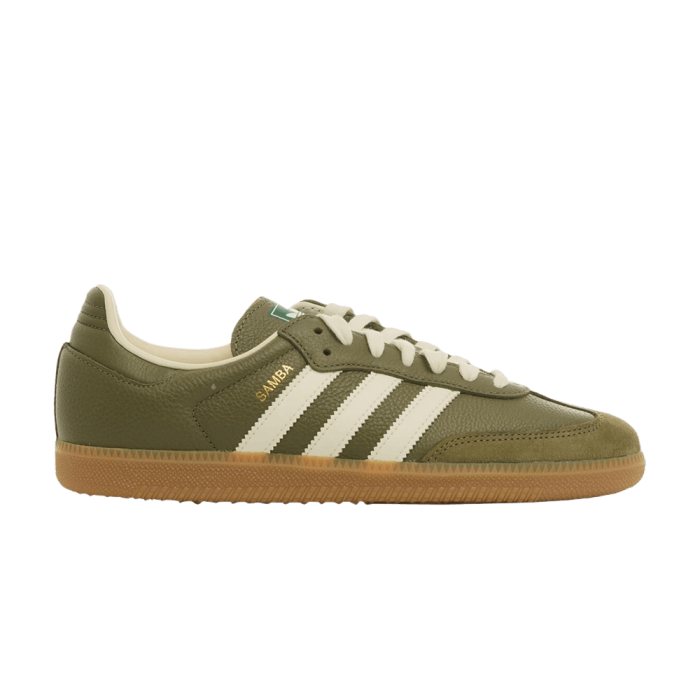 adidas Samba OG Medium Raw Khaki Gum adidas Samba OG Medium Raw Khaki Gum