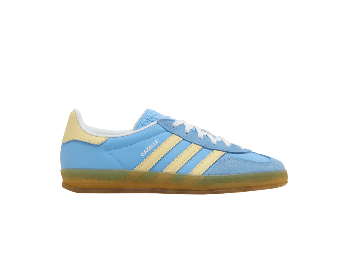 adidas Gazelle Indoor Semi Blue Burst Almost Yellow (Women's)