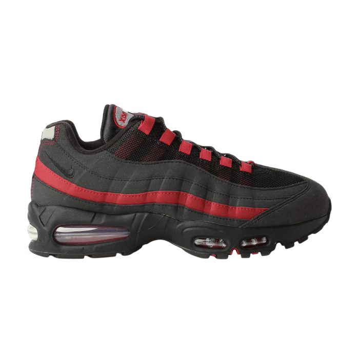 Nike Air Max 95 OG Big Bubble Black Crimson Grey Nike Air Max 95 OG Big Bubble Black Crimson Grey