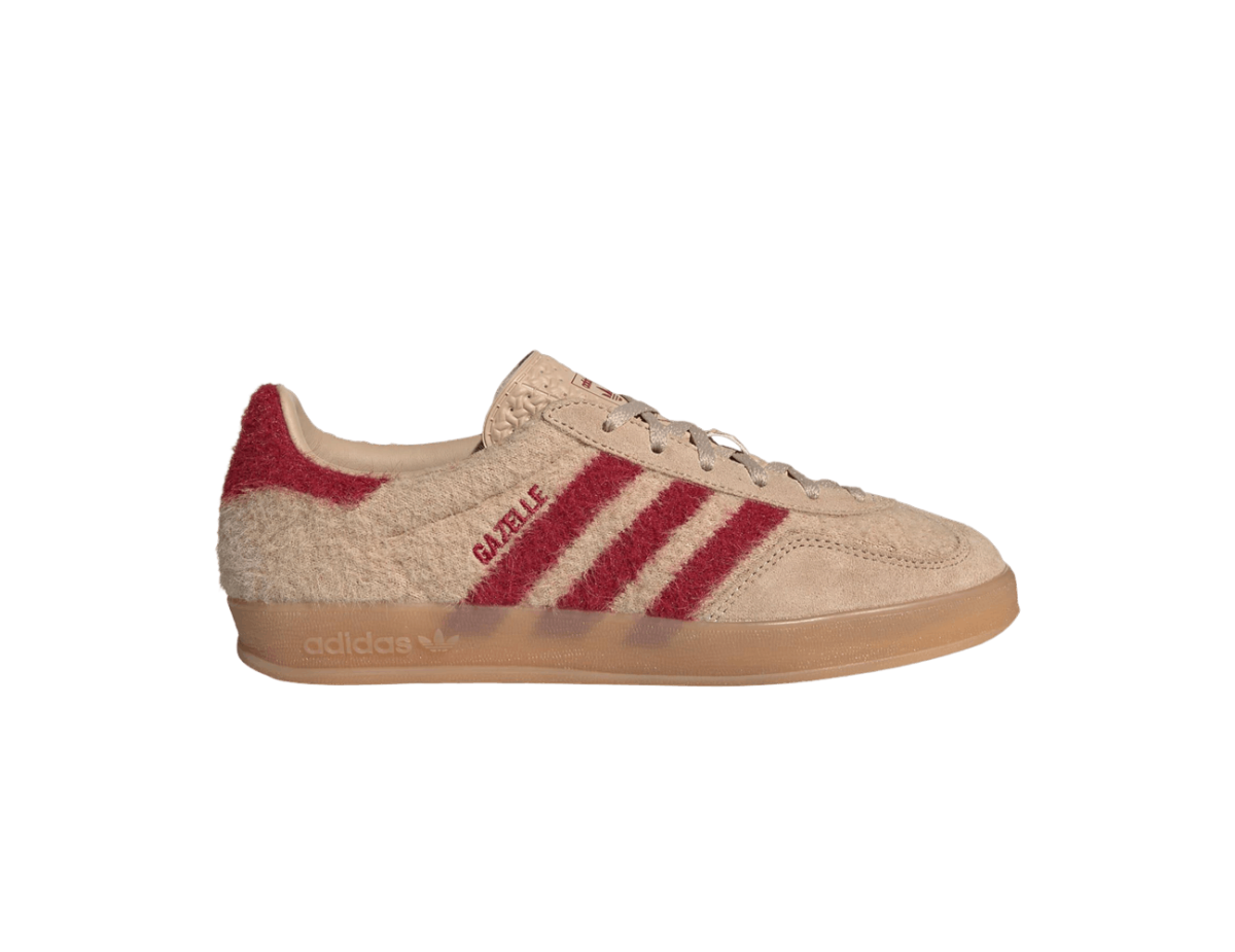 adidas Gazelle Indoor Magic Beige Victory Red (Women's)