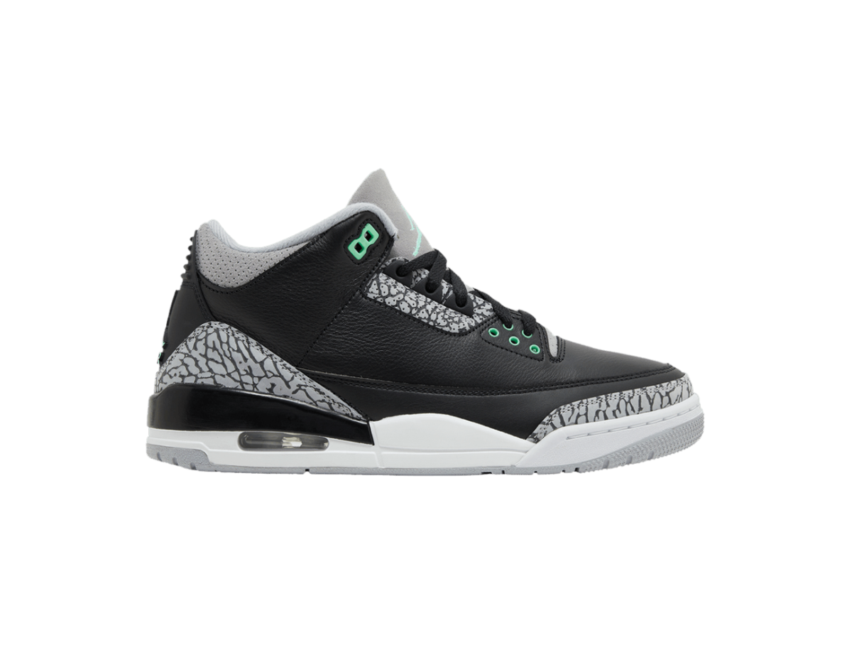 Jordan 3 Retro Green Glow
