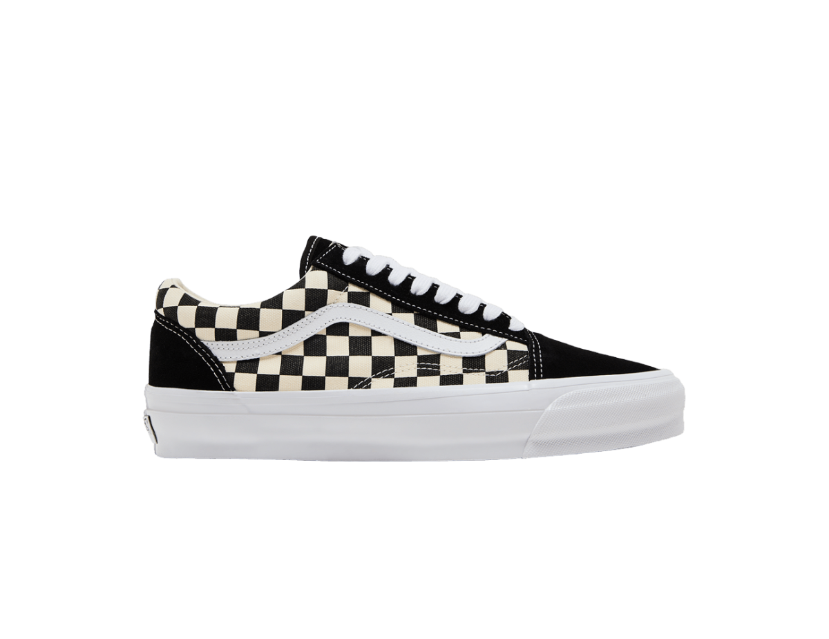 Vans Old Skool 36 LX Checkerboard White Black Vans Old Skool 36 LX Checkerboard White Black