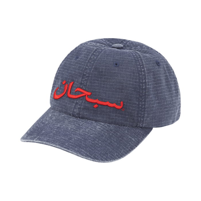Supreme Arabic Logo Ripstop 6-Panel 'Navy' Supreme Arabic Logo Ripstop 6-Panel 'Navy'