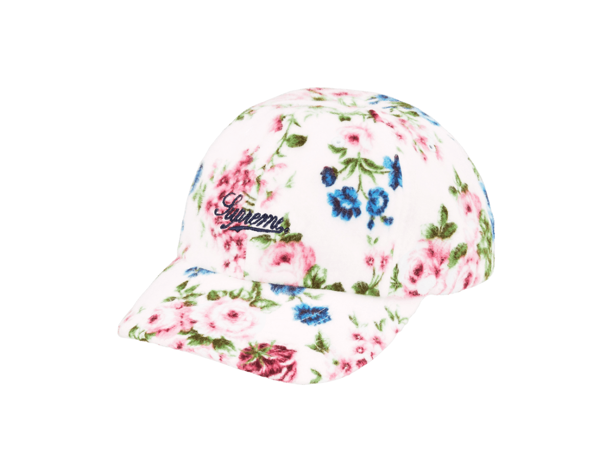 Supreme Floral Flannel 6-Panel 'White' Supreme Floral Flannel 6-Panel 'White'