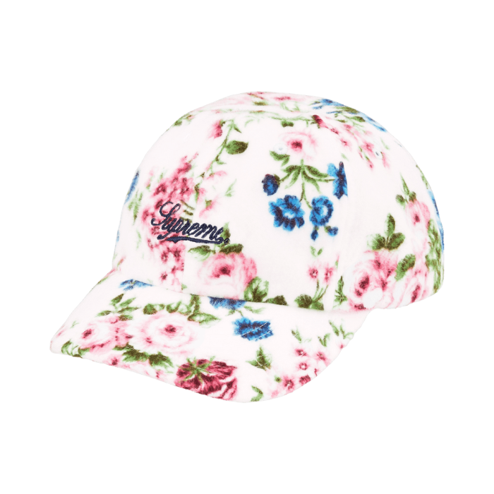 Supreme Floral Flannel 6-Panel 'White' Supreme Floral Flannel 6-Panel 'White'