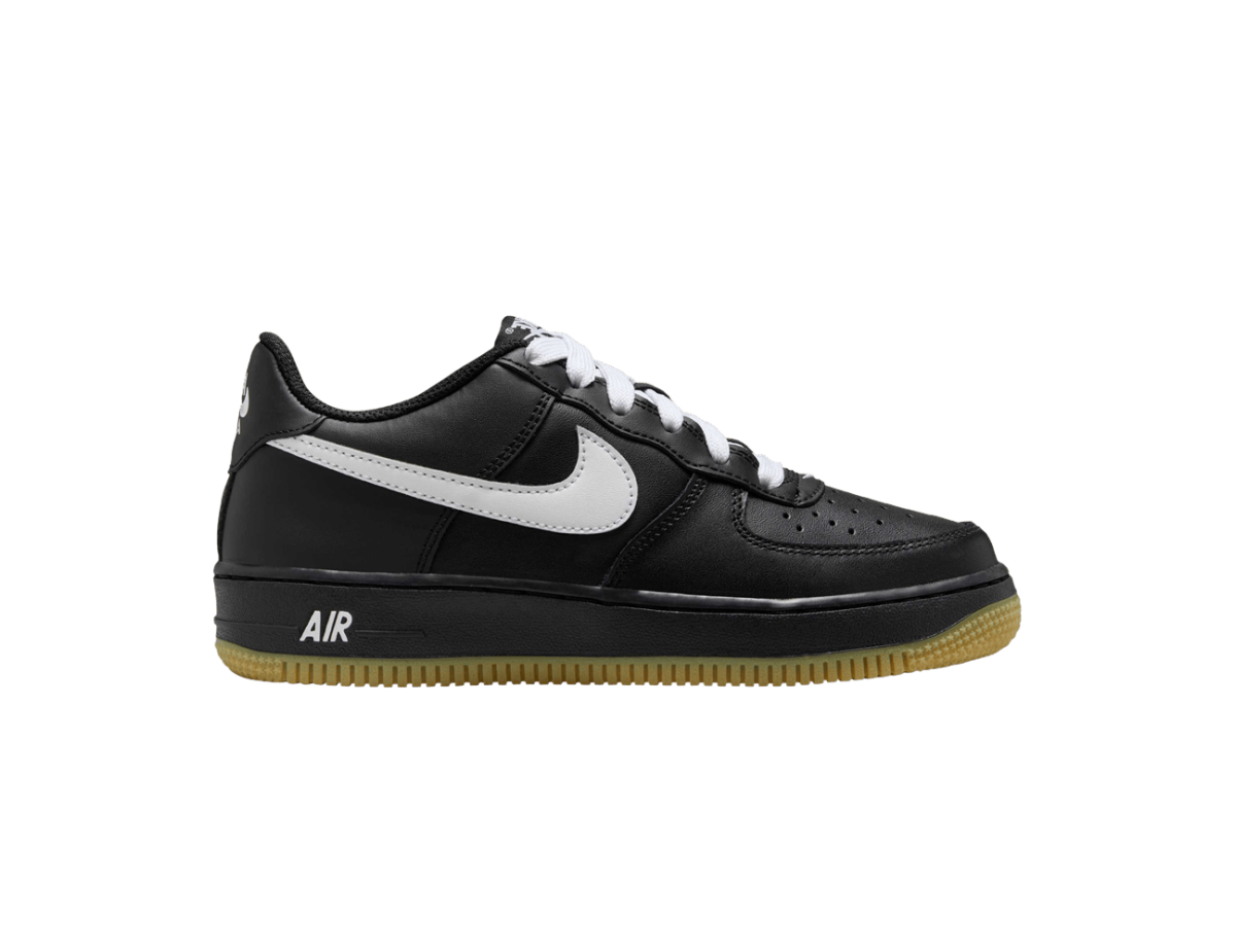 Nike Air Force 1 Low LV8 Black Gum Light Brown White (GS) Nike Air Force 1 Low LV8 Black Gum Light Brown White (GS)