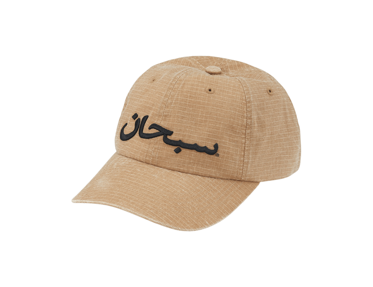 Supreme Arabic Logo Ripstop 6-Panel 'Light Tan' Supreme Arabic Logo Ripstop 6-Panel 'Light Tan'