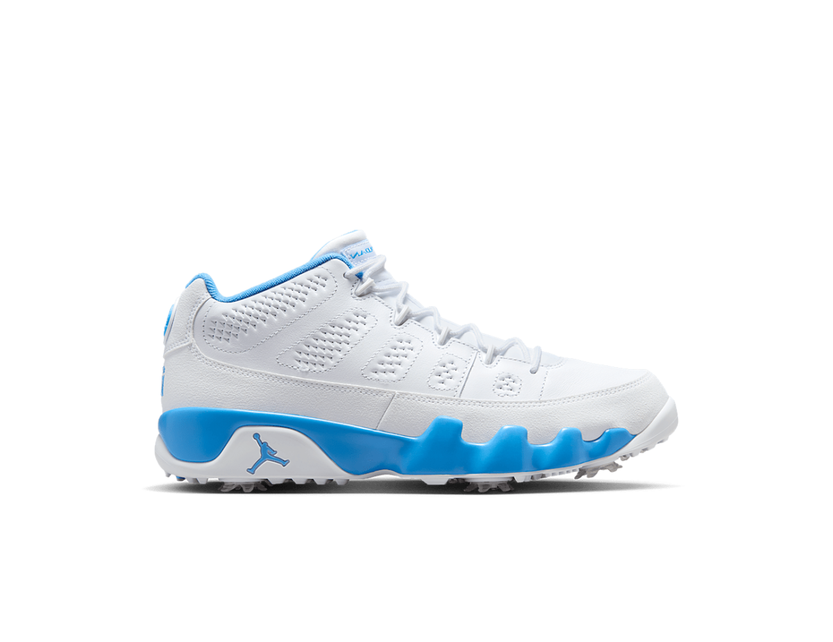 Jordan 9 Retro Low Golf White University Blue Jordan 9 Retro Low Golf White University Blue