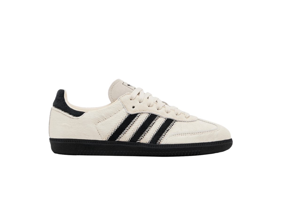 adidas Samba OG Wonder White Black Pony (Women's)