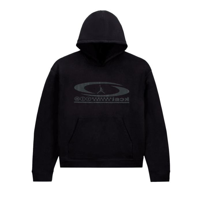 Jordan x Travis Scott Pullover Hoodie Black Jordan x Travis Scott Pullover Hoodie Black