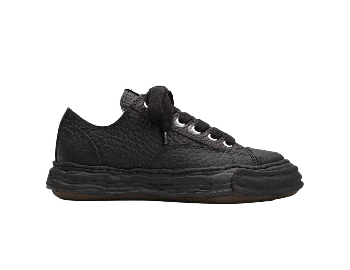 Maison Mihara Yasuhiro Peterson 23 OG Sole Monster Leather Low Triple Black Maison Mihara Yasuhiro Peterson 23 OG Sole Monster Leather Low Triple Black