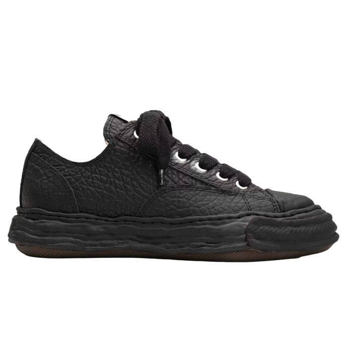 Maison Mihara Yasuhiro Peterson 23 OG Sole Monster Leather Low Triple Black