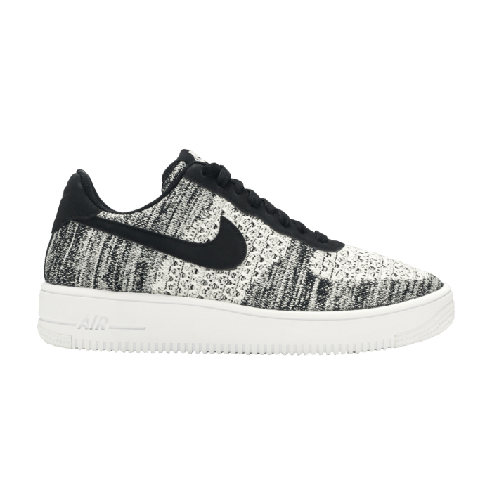 Nike Air Force 1 Flyknit 2 Black Pure Platinum Nike Air Force 1 Flyknit 2 Black Pure Platinum