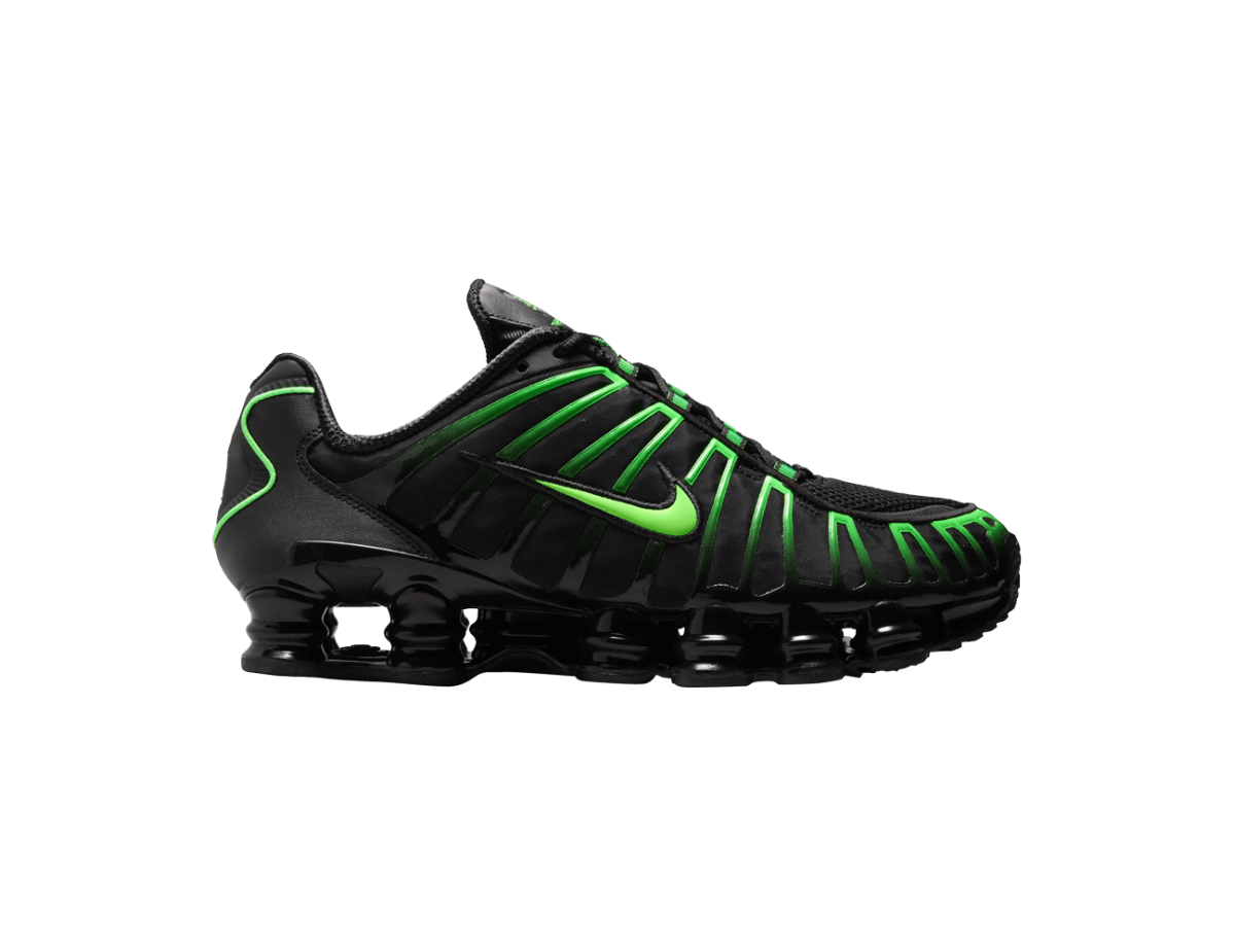 Nike Shox TL Black Green Strike Nike Shox TL Black Green Strike