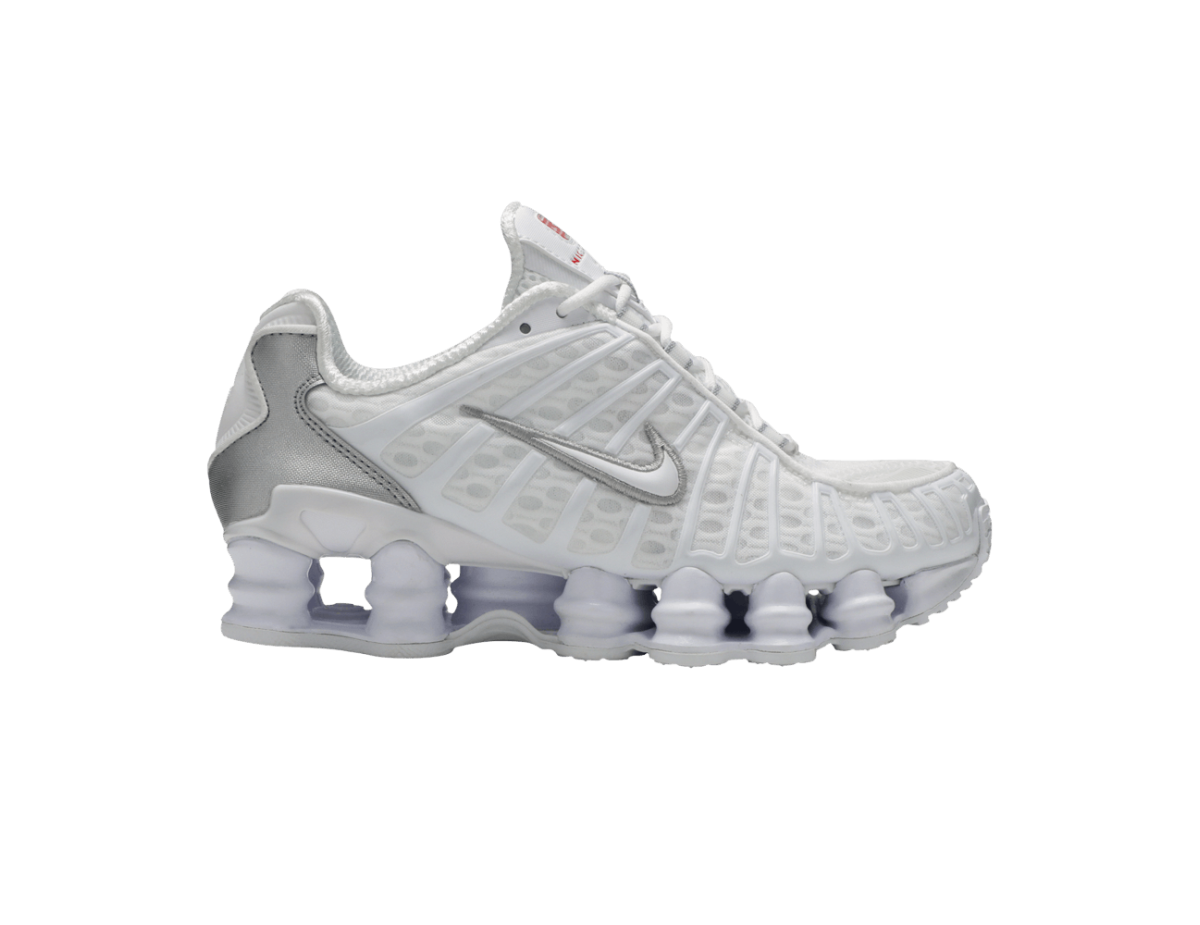 Nike Shox TL White Metallic Silver