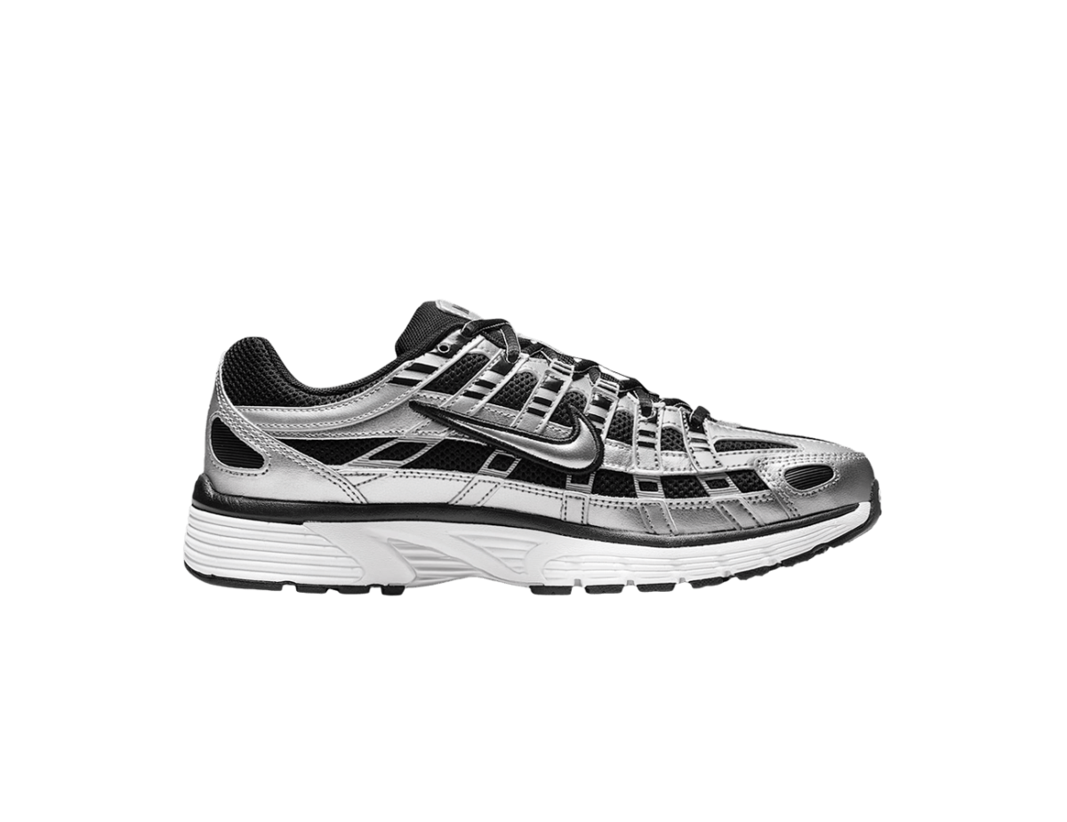 Nike P-6000 Metallic Silver Black White (Women's) Nike P-6000 Metallic Silver Black White (Women's)