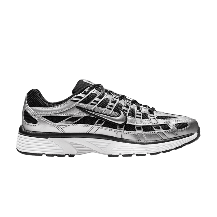 Nike P-6000 Metallic Silver Black White (Women's) Nike P-6000 Metallic Silver Black White (Women's)