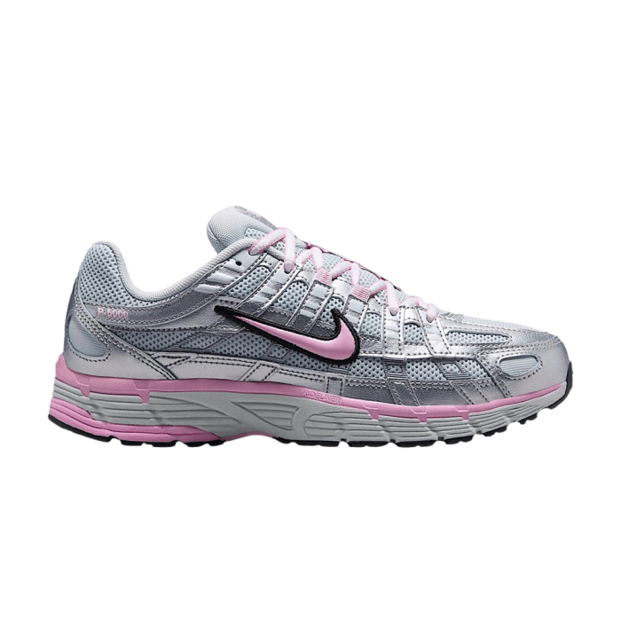 Nike P-6000 Pure Platinum Metallic Silver Black Pink (Women's) Nike P-6000 Pure Platinum Metallic Silver Black Pink (Women's)