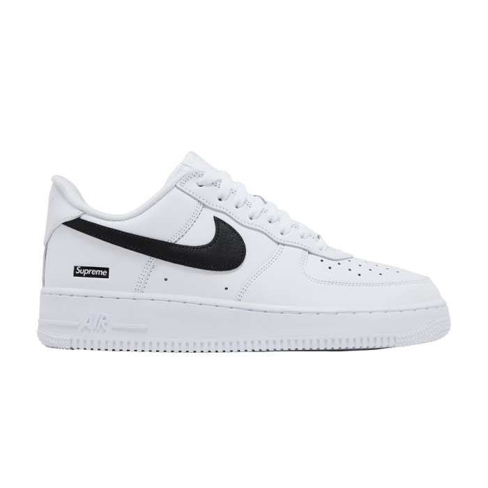 Supreme x Nike Air Force 1 Low 'Box Logo - White Black'